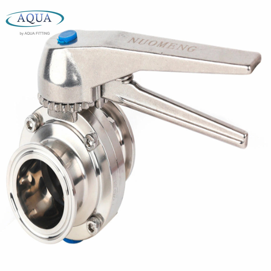 Stainless Steel Hygienic Sanitary Butterfly Valve/Pneumatic Manual Safety Valve/Control Valve/Sampling Valve