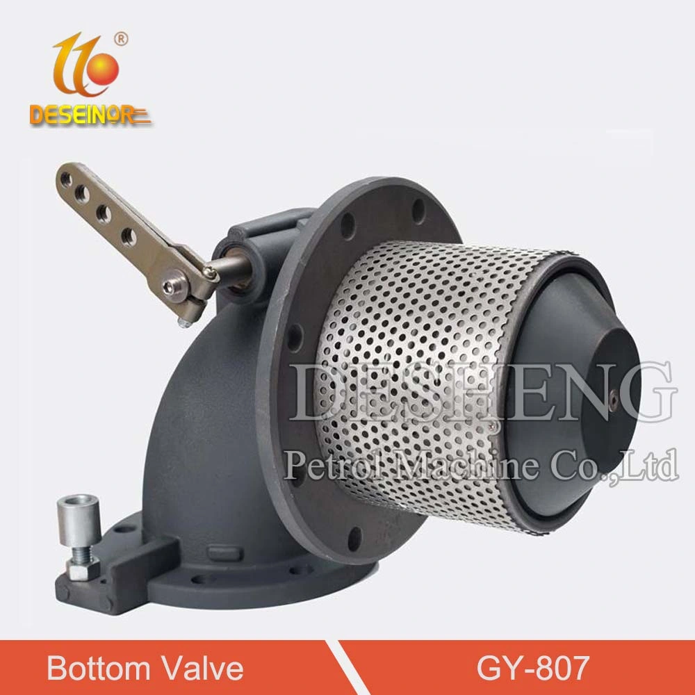 Hygienic Pneumatic Clamped Tank Bottom Seat Valve