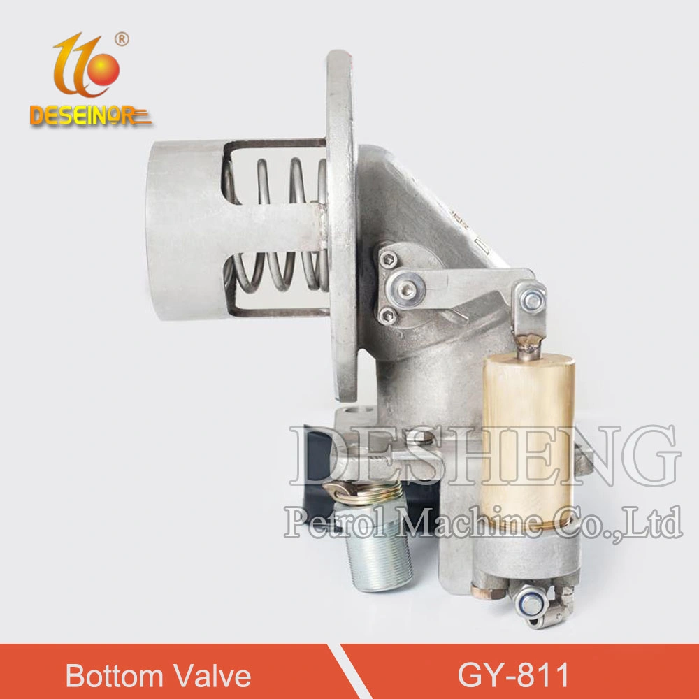 Sanitary 316 Stainless Steel Pneumatic Tank Bottom Valve