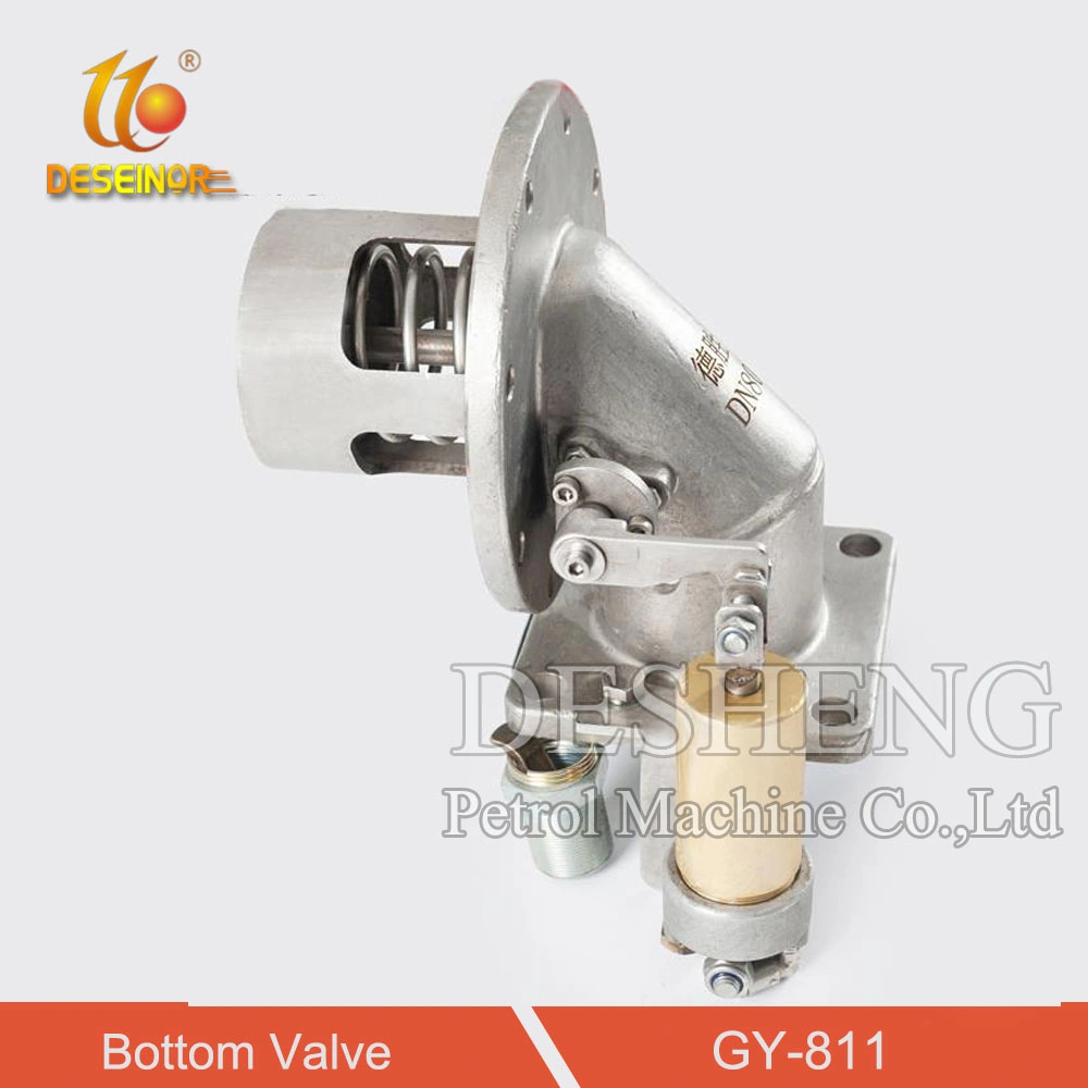 Sanitary 316 Stainless Steel Pneumatic Tank Bottom Valve