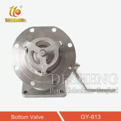 Sanitary Pharmacy Tank Bottom Diaphragm Membrane Valve