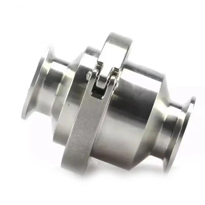 Sanitary Stainless Steel Food Grade Welded/Clamped/Threaded Check Valve